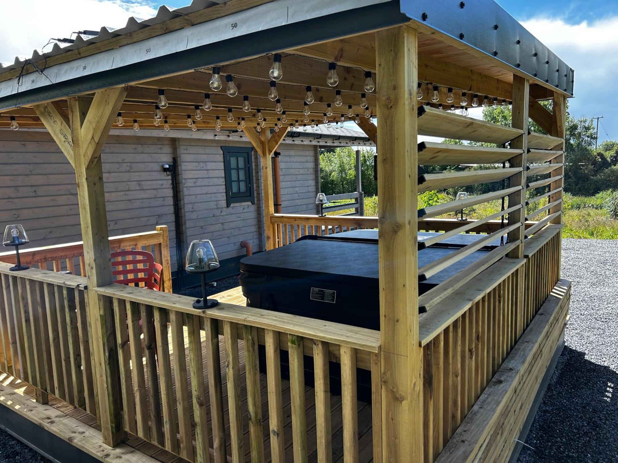 Little Rock Retreat Log Cabin With Hot Tub Castletown Gheoghegan 외부 사진
