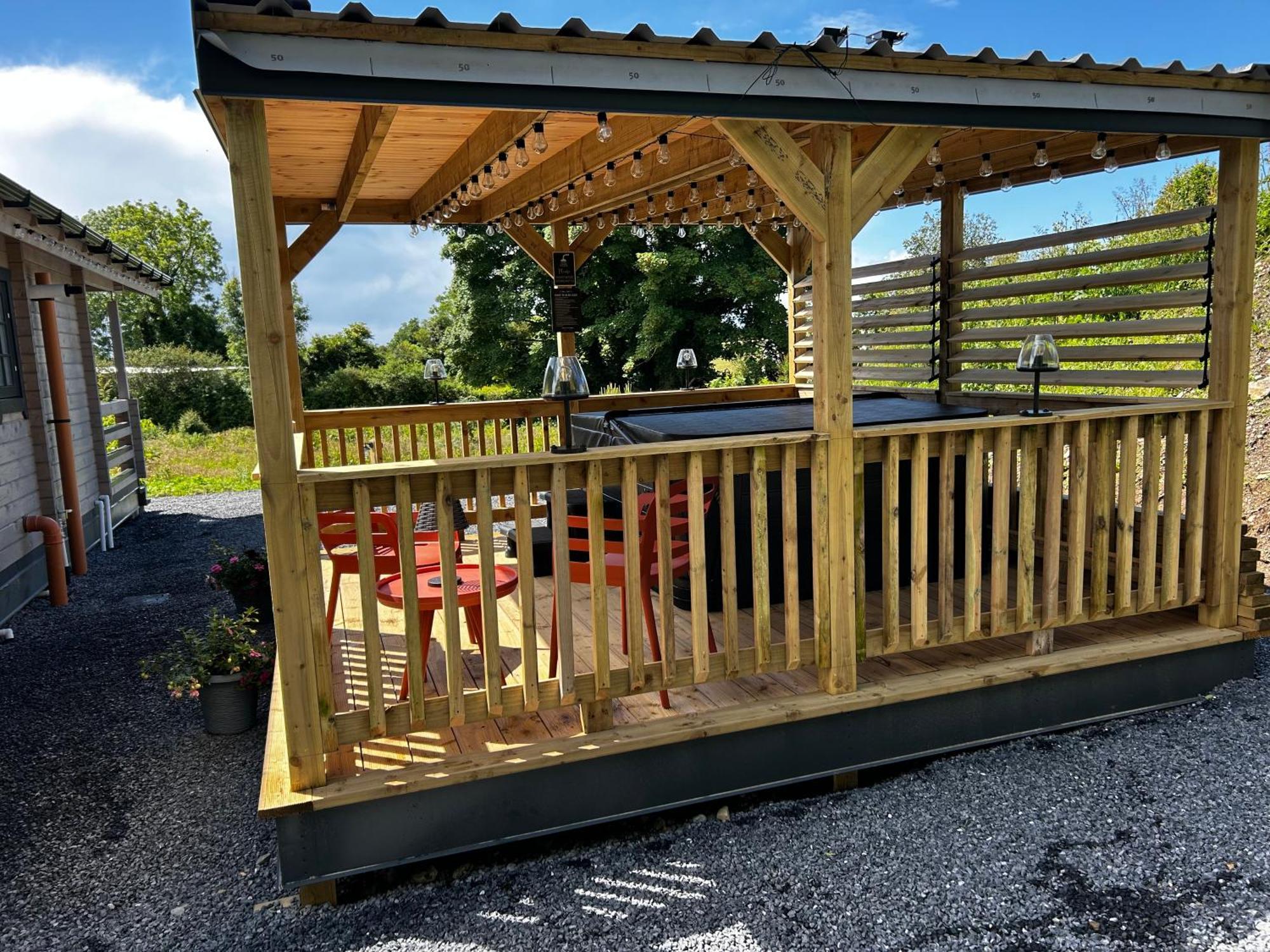Little Rock Retreat Log Cabin With Hot Tub Castletown Gheoghegan 외부 사진